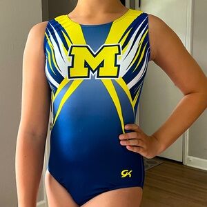 GK University of Michigan Leotard